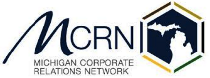 Michigan Corporate Relations Network logo